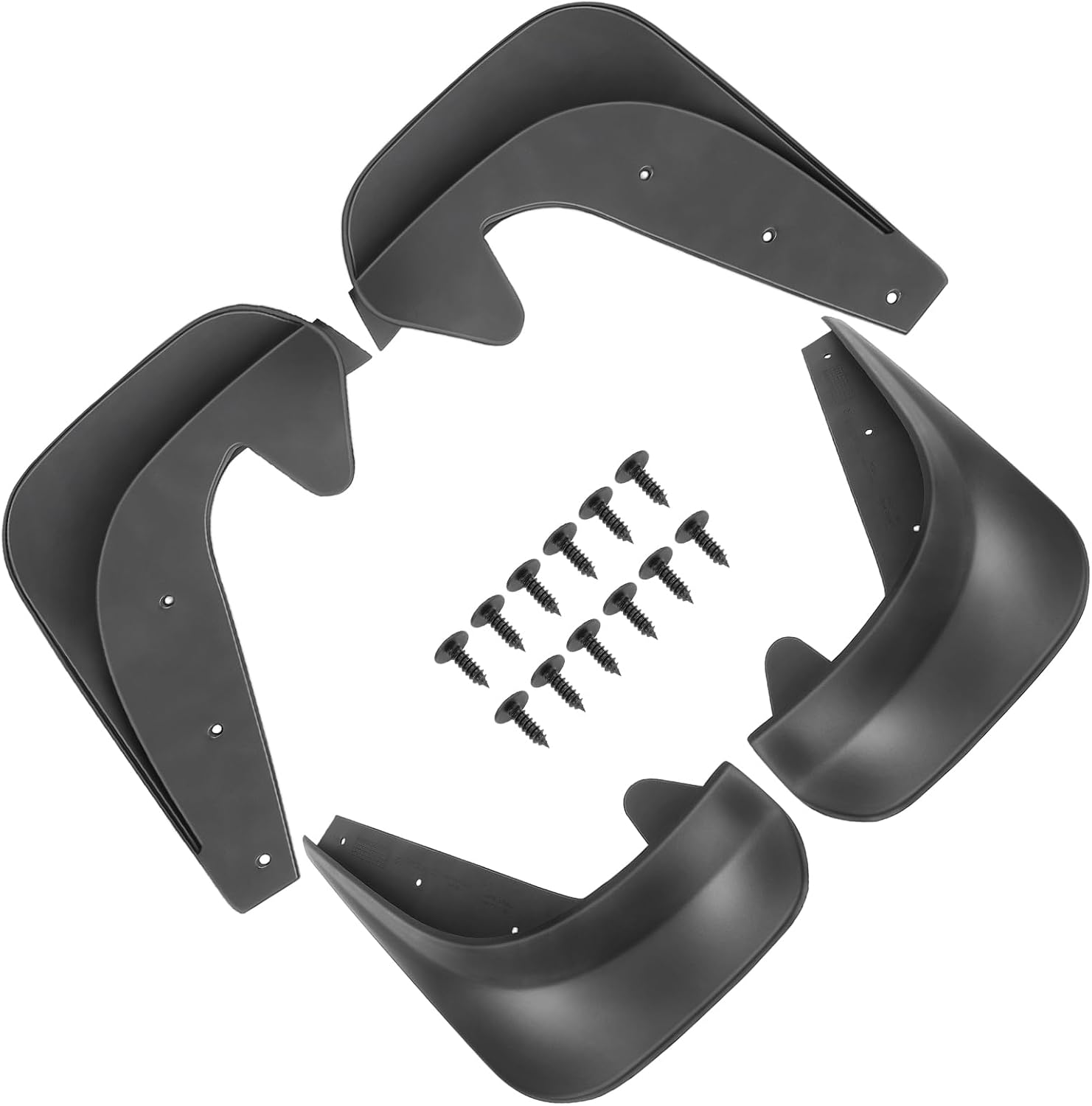 SCITOO Set of US44580_329126115 4PCS Universal mud Flaps for for Toyota Front & Rear mud Flaps Splash Guard Set
