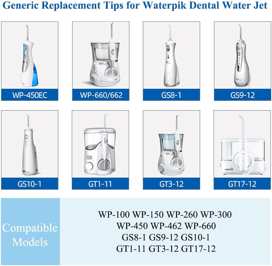 2PCS TB100E Replacement Toothbrush Tips Fit for Waterpik Dental Water Jet image 3