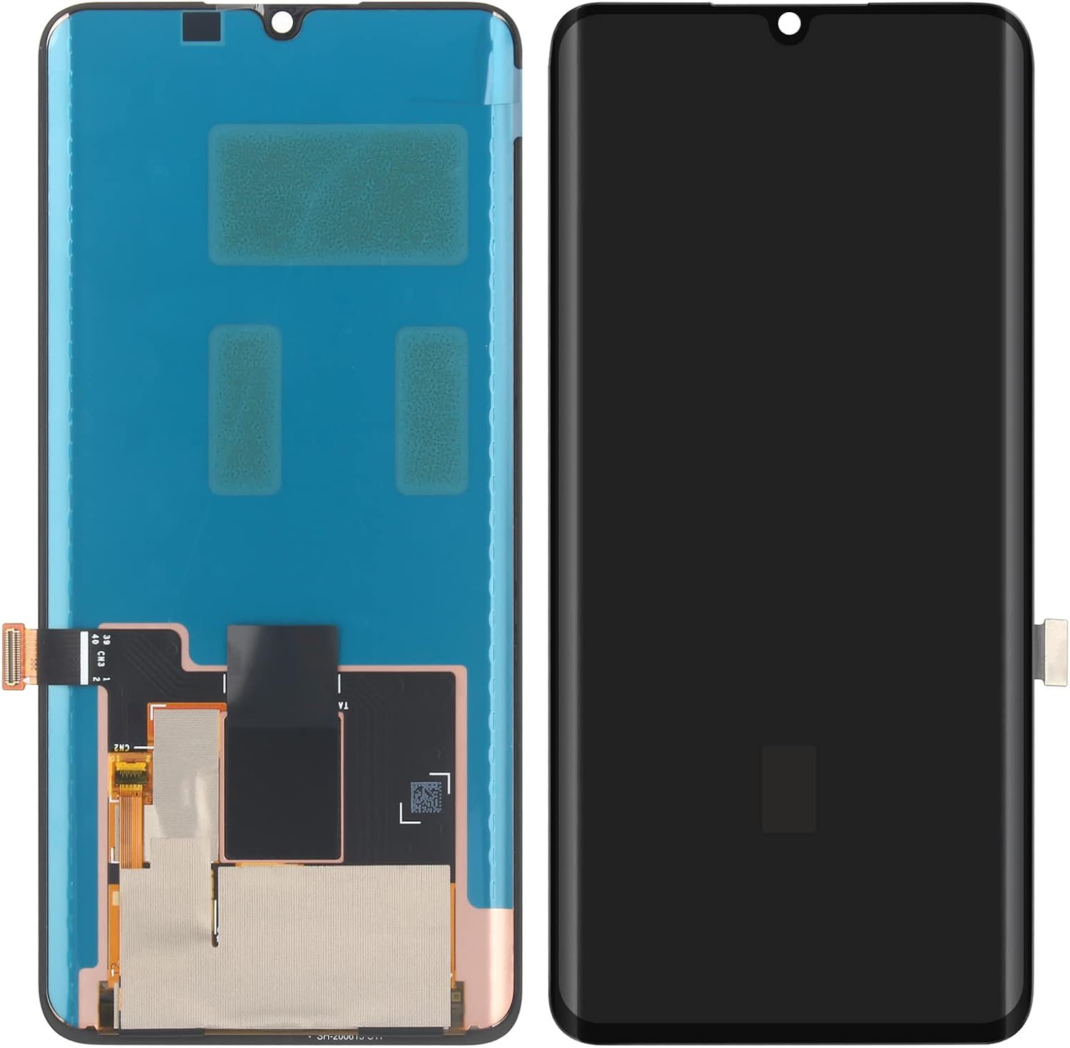 Best Promo Screen for AMOLED Xiaomi Mi Note 10/Note 10 Pro/Note 10 Lite /CC9 Pro LCD Display with Touch Screen Digitizer Assembly Replacement with Fingerprint Sensor(Not for Samsung Note 10).