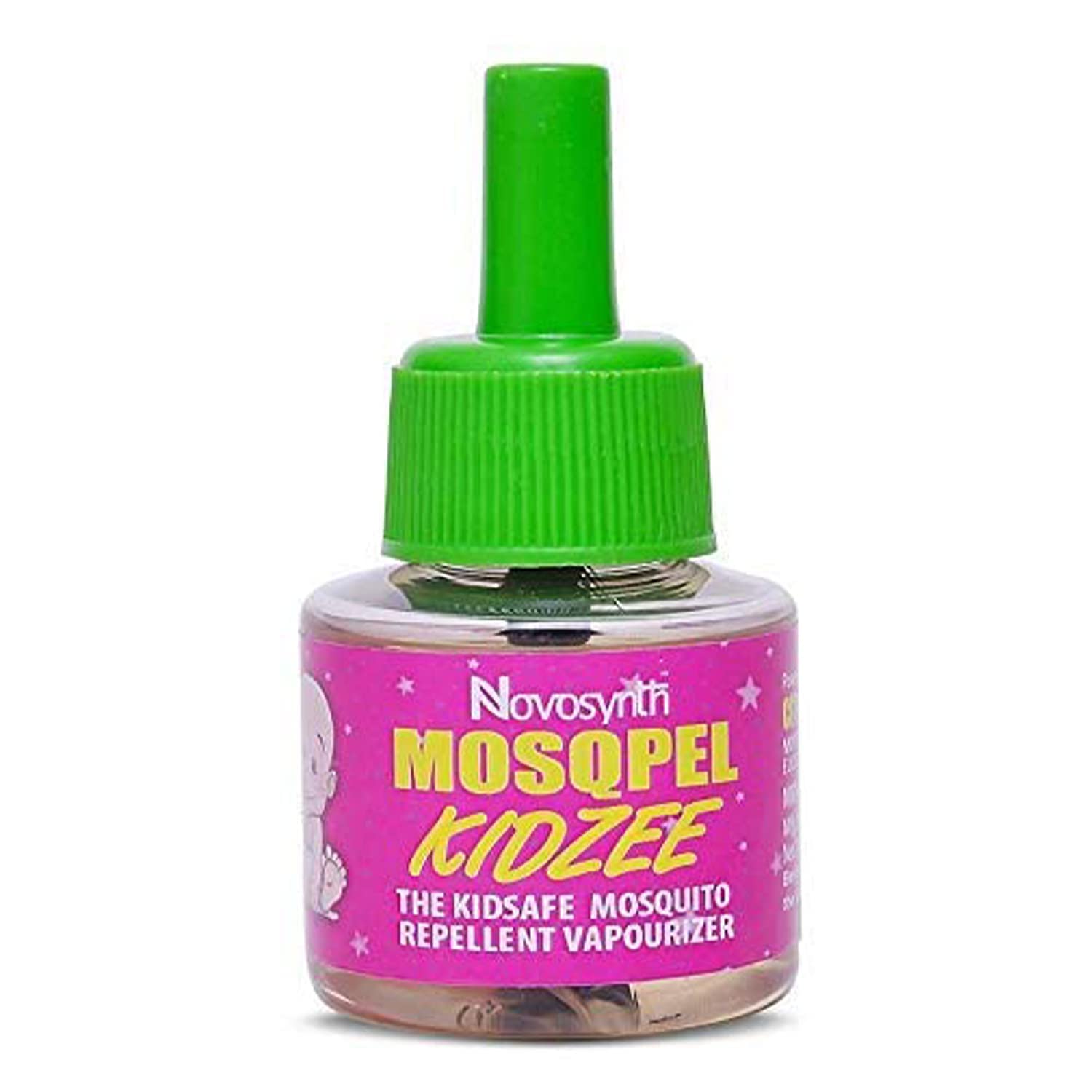 Novosynth MOSQPEL Kidzee 45ml (Pack of 1) 1vapourizer+1 machine - Eucalyptus Oil Based Natural Mosquito Vaporizer Refill For Kids | Fits Most Machines | Herbal & Organic | Safe For Kids And Adults | Irritant & Chemical-Free (B09ZYDW3KY) Amazon Price History, Amazon Price Tracker