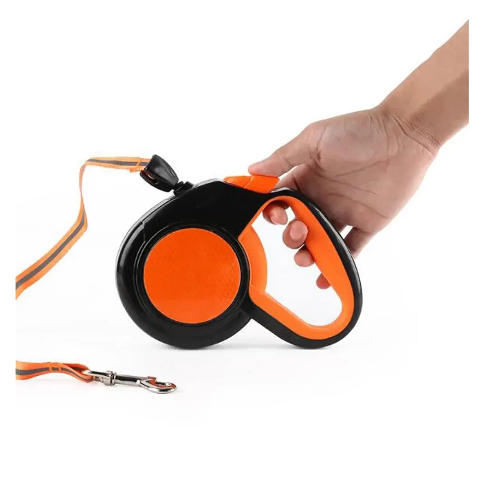 Corda di trazione for cani retrattile in nylon riflettente 3,0 M/5 M/8 M | Guinzaglio estensibile for cani piccoli e grandi che camminano correndo(Green,8M)