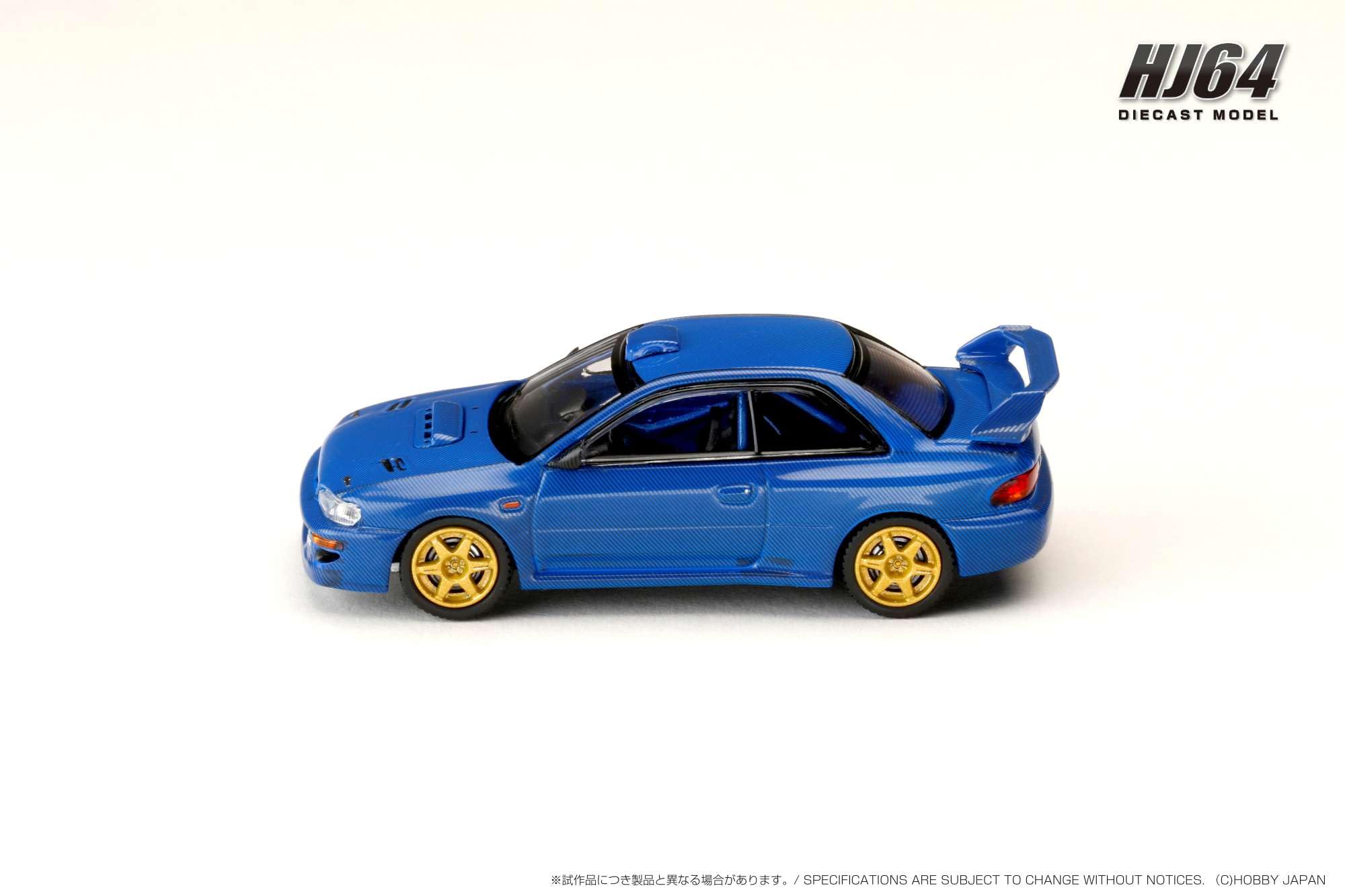 Amazon | HJ64 1/64 スバル インプレッサ 22B STi Version (GC8