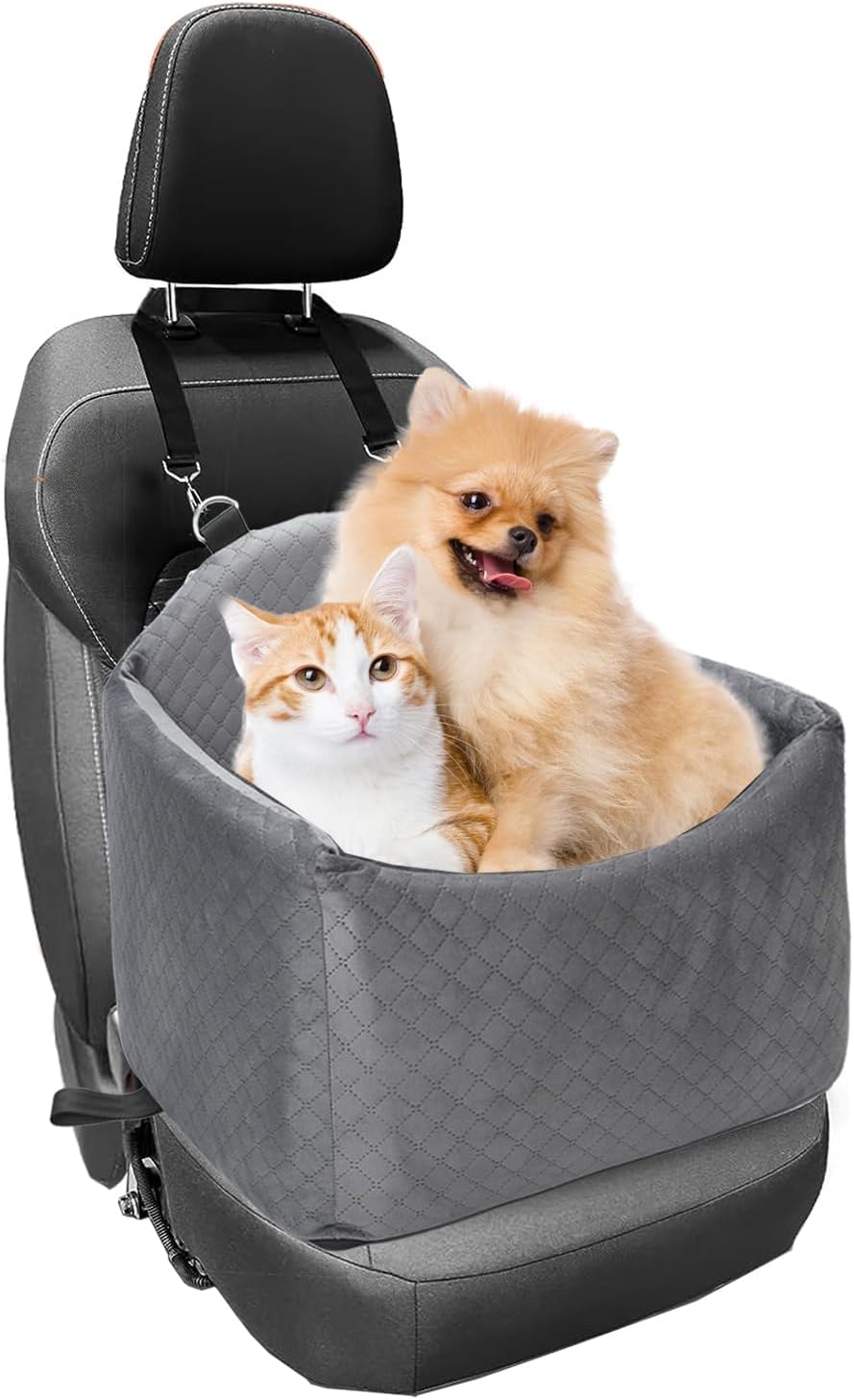 Dog Car Seat for Small Dogs Under 30 lbs, Zxyculture Dog