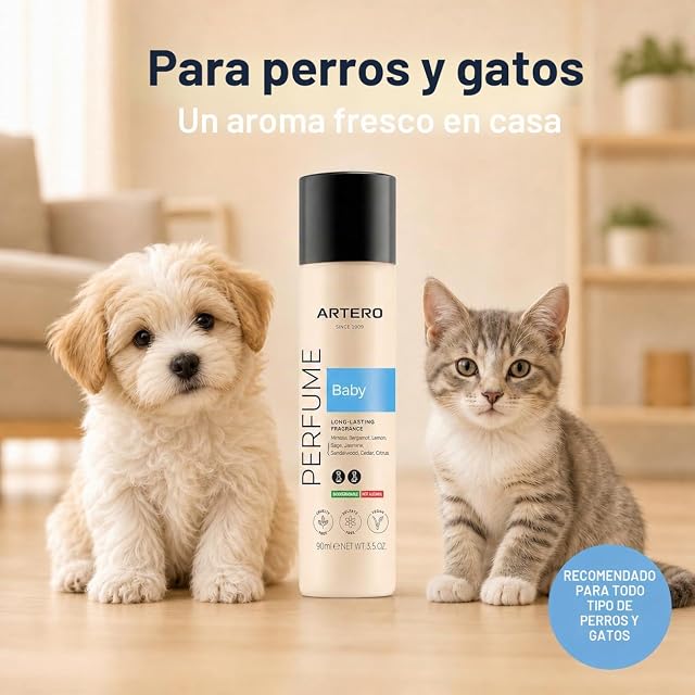 Foto 5 de 8 de Artero perfume para perros y gatos 300 ml. Perfume en spray para mascotas. Con un efecto prolongado…