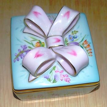 ヘレンド フォーシーズンリボンボックス 小物入れ ヘレンド フォーシーズンリボンボックス 小物入れ Amazon.co.jp