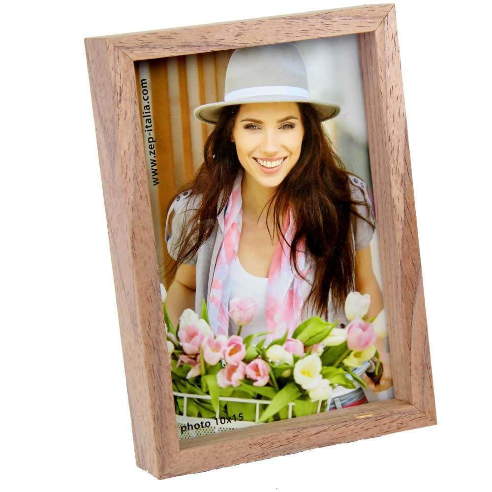 Zep "Zurigo Ma Photo Frame, Medium Brown, 10 x 15 cm