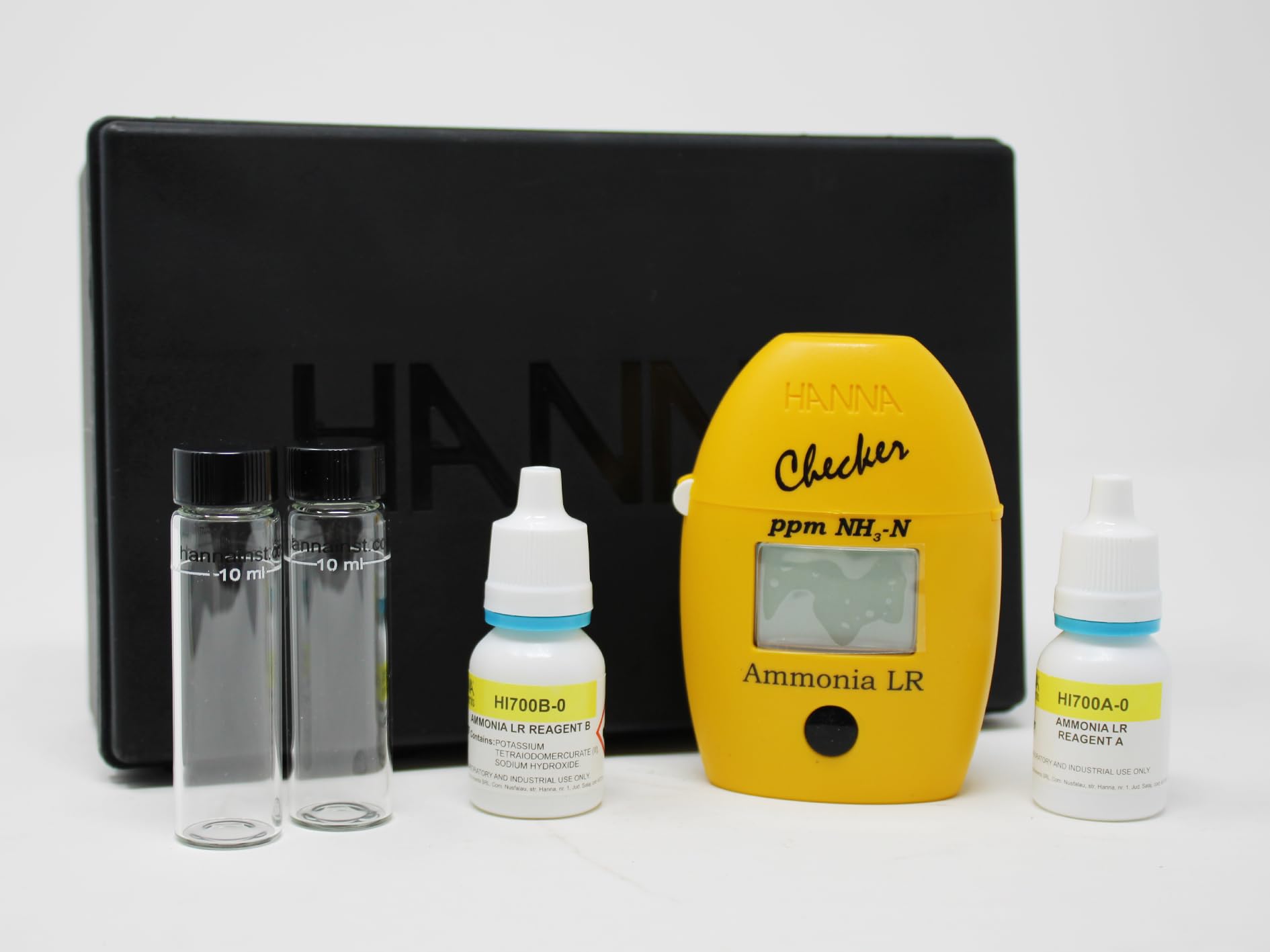 Test All Water: Ammonia Low Range Colorimeter - Checker HC (0.00 to 3.00ppm) by Hanna Instruments