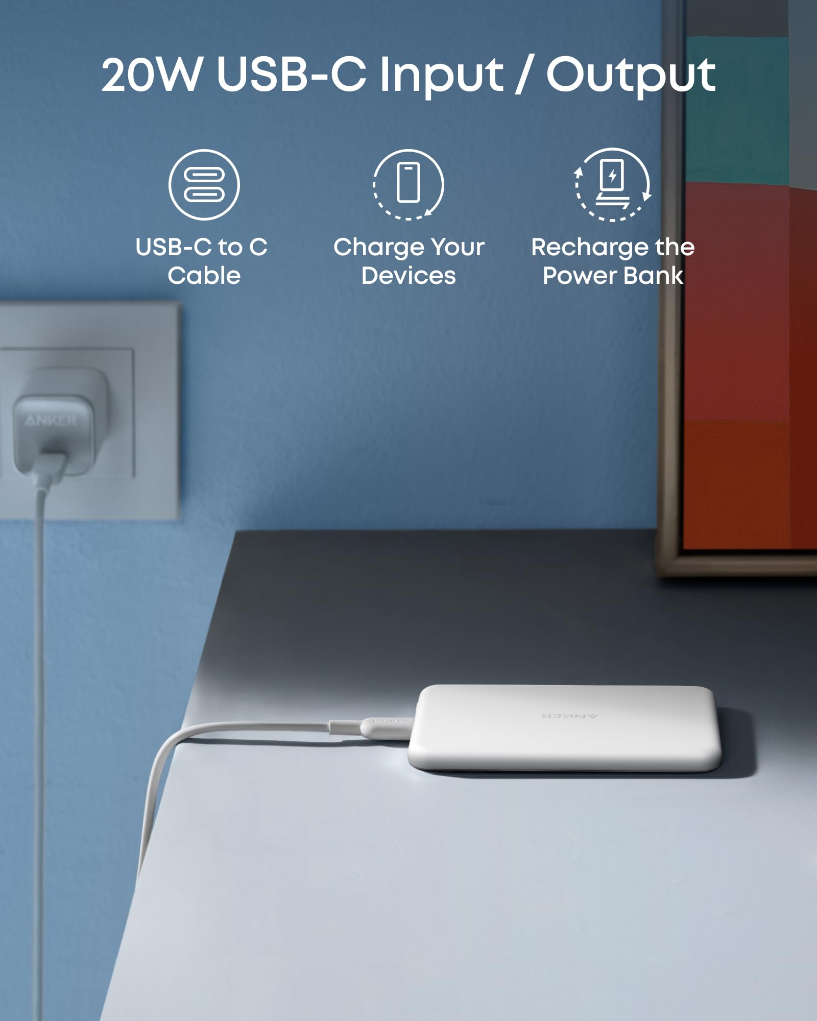 Anker MagGo Power Bank (5K, Slim) : Amazon.in: Electronics