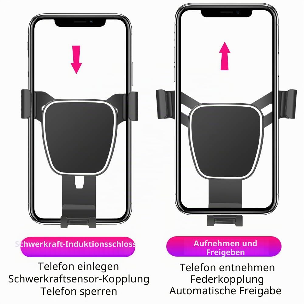 Auto Handyhalterung für Audi Q3 2019 2020 2021 2022 2023 2024 2025 Autozubehör Navigationshalterung Innendekoration Handyhalterung