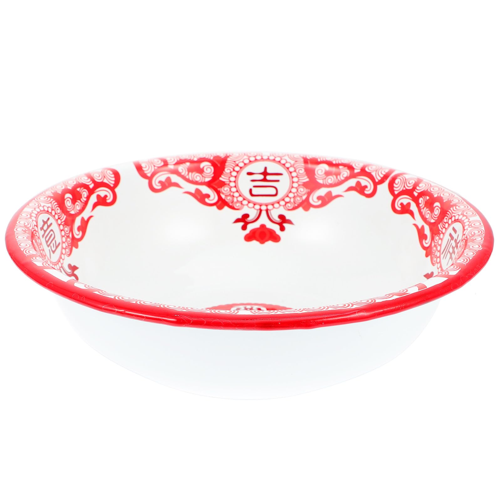 Lavabo de esmalte para sopa en bodas rústicas y almacenamiento de cocina