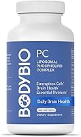 Vista 10 de BodyBio PC - Fosfatidilcolina para la salud cerebral, claridad mental, función cognitiva, reparación celular y envejecimiento saludable, suplemento