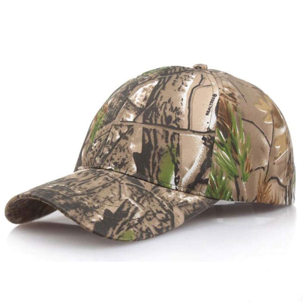 Real Tree Camouflage Baseball Cap Hunting Hat Army Airsoft Oak Leaf Head Cover