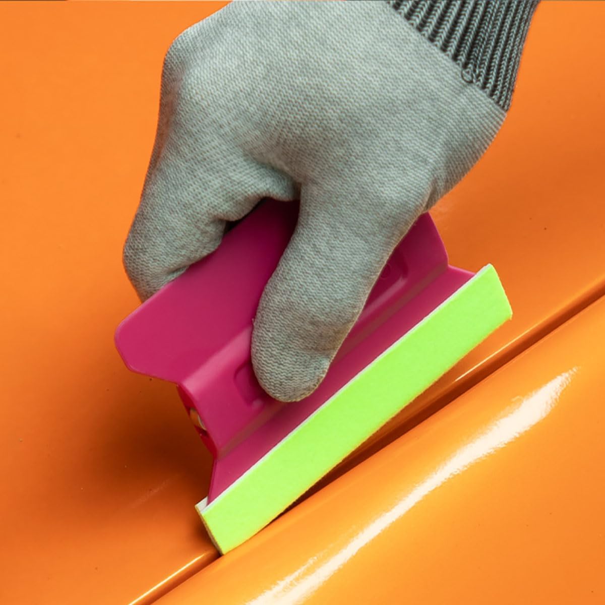 24Piece Car Color Change Wrap Kit, Complete Auto Film Application Set with Squeegees, Utility Knives, Edge Trimmers, Film Cutters, and Professional Tools for Vehicle Customization Protection (24 PCS)