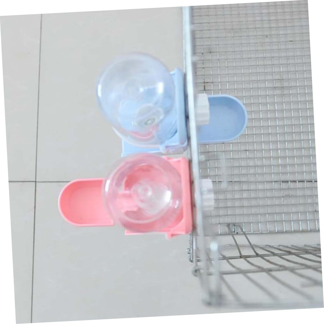 DOITOOL 2stücke Automatischer Wasserspender Für Haustiere Hängendes Trinkgerät Für Hunde Katzen Und Vögel Blau Praktischer Und Sicherer Trinknapf Für Käfige Und Zuhause Für