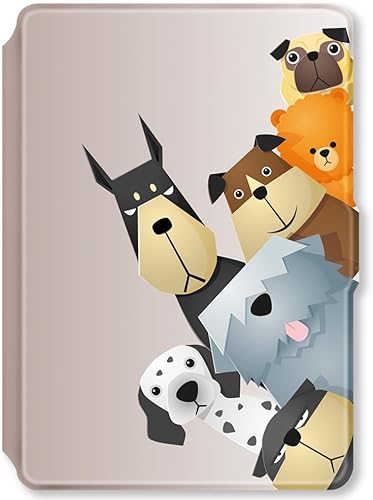 Miniatura 8 de Young me martShell - Funda para Kindle Paperwhite 2018 con correa de mano, la funda de cuero más delgada y ligera, apagado y encendido automático