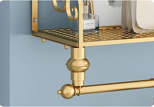 Miniatura 5 de Perchero de ropa con estante superior, moderno perchero montado en la pared, estante colgante de exhibición de ahorro de espacio, barra colgante