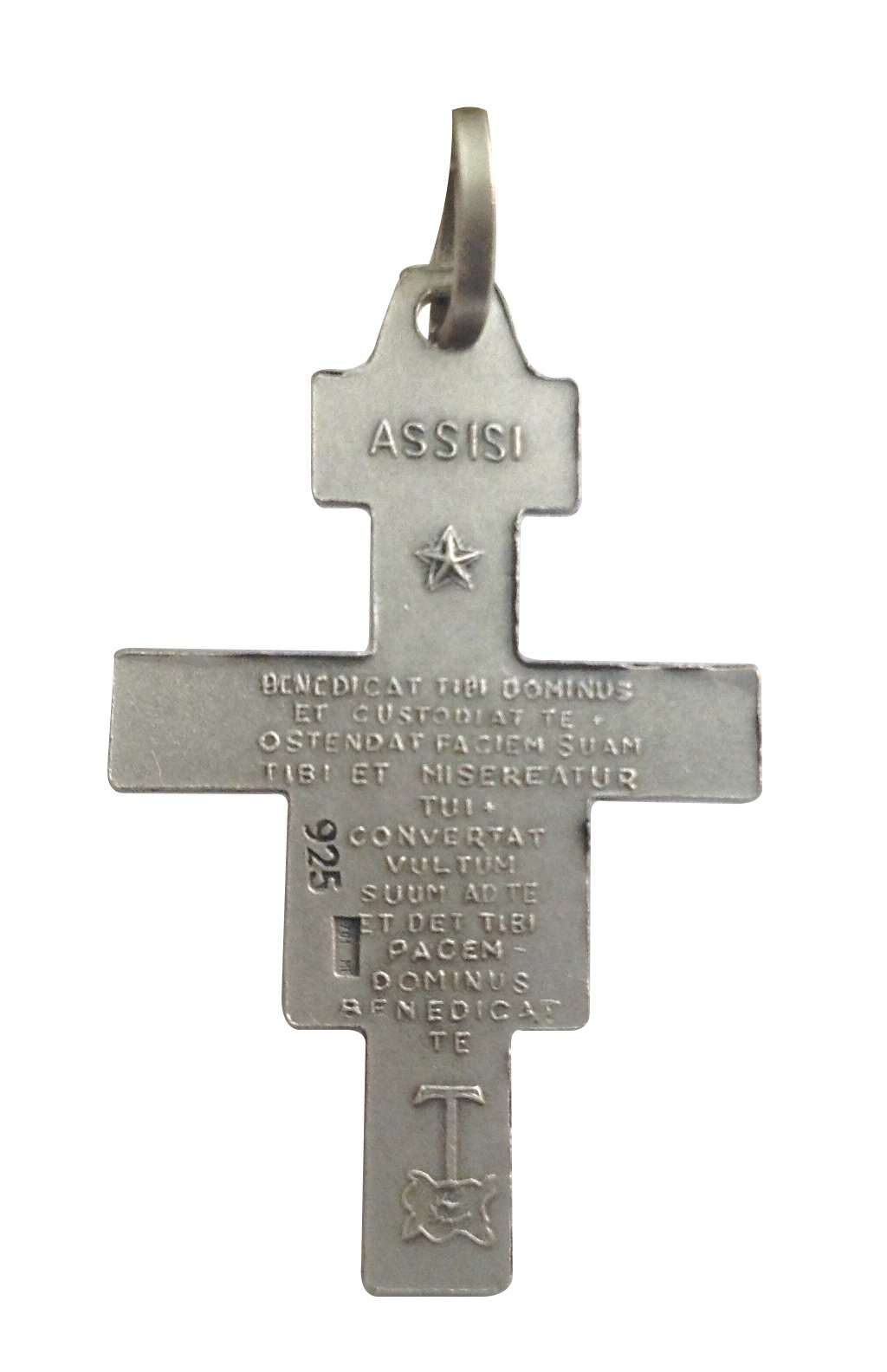 Croix de Saint-Damien En Argent Massif 925