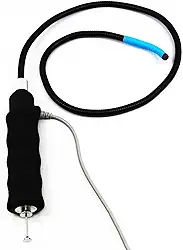 Vividia Ablescope VA-980 Semiflexível USB câmera de inspeção digital boroscópio com sonda articulada de 180 graus de diâmetro de 8,5 mm