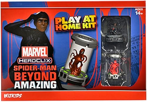Marvel HeroClix: Spider-Man Beyond Amazing Play at Home Kit Miles Morales