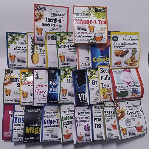 Té Herbal Tierra Madre 0.2 oz 5 saquitos miniatura 1