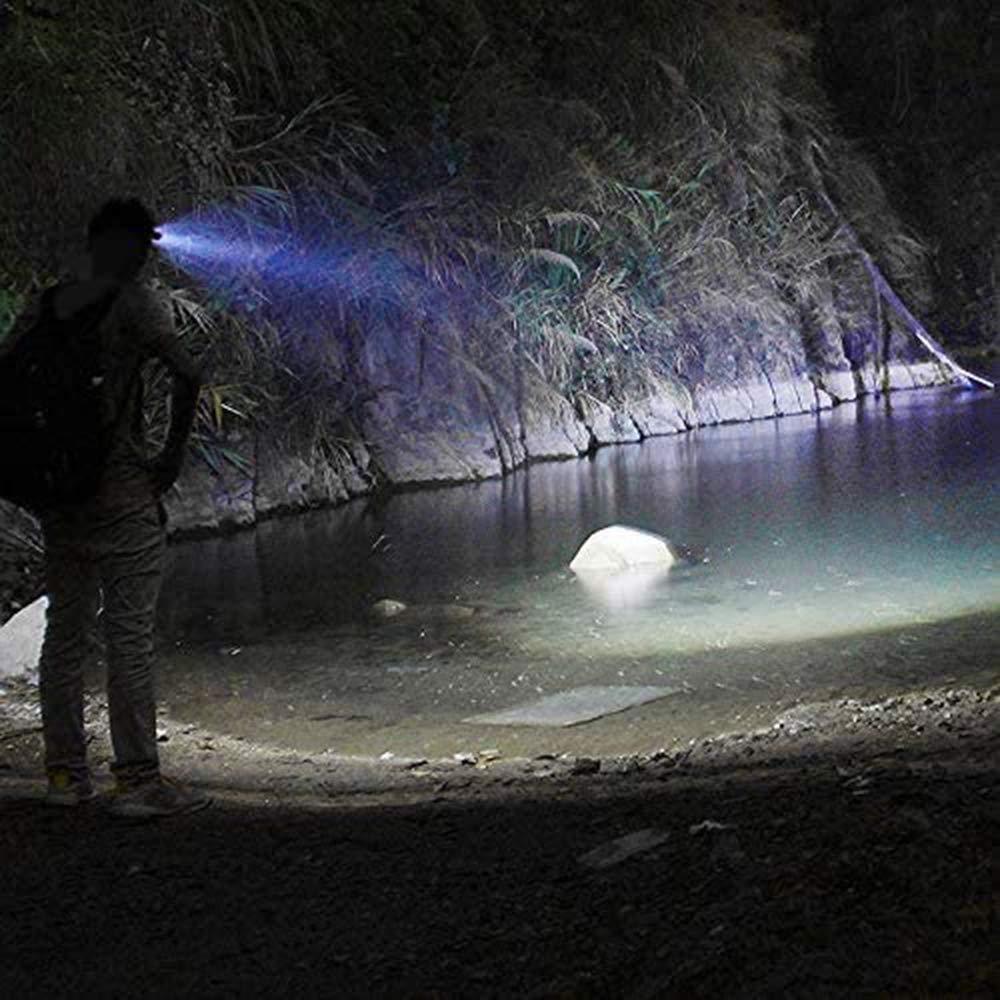Latarka czołowa, latarka czołowa ładowana przez USB - 180 lumenów, pojedyncze ładowanie, jasna biała dioda LED + czerwone światło, kompaktowa, odpowiednia do biegania, chodzenia, biwakowania, czytania