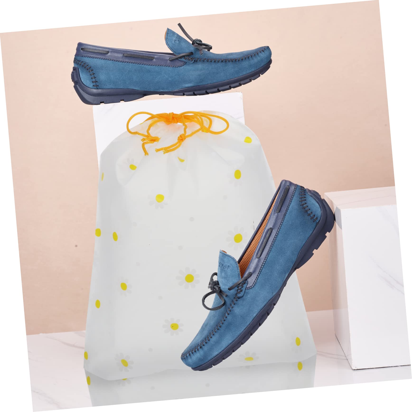 Cabilock 2 Sätze Schuh Aufbewahrungstasche Staubsaugerbeutel Taschen Wiederverwendbare Einkaufstasche Befestigung Pole Schminkbeutel Kosemtiktasche Shoe Storage Box Sport 25 Stück * 2