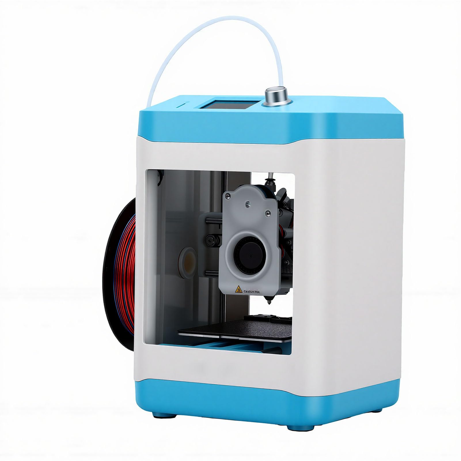 Generic Impresora 3D de Escritorio Precisa con Control de Aplicación Inteligente para el Hogar, Mini Impresora 3D WiFi, para Principiantes y Niños, Completamente Ensamblada (Enchufe de la UE)