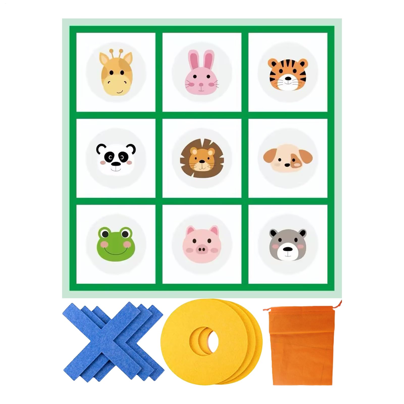 Giant Game Outdoor, Outdoor Yard Giant Toss Games for Backyard, Portable Large Family Activities Fun Party Toys with Storage Bag for Indoor Travel Camping Beach