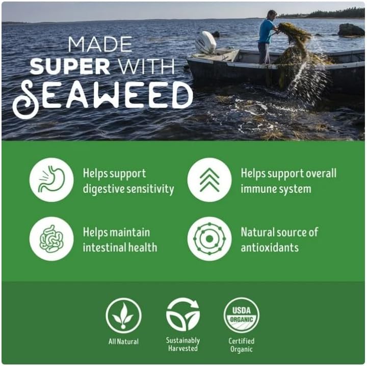 Supreme Source Grain-Free Dry Dog Food, Recipe with Seaweed Superfood, All Life Stages, Complete Nutrition, No Corn Soy or Fillers, Natural Digestive Support ~ (5 lbs, Turkey Meal & Sweet Potato).