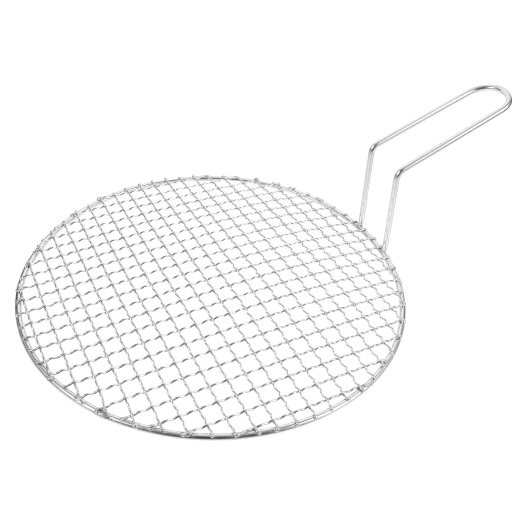 FONDOTIN Stainless Steel Grill Rack Bbq Mesh Net for Grilling Durable Easy to Clean Barbecue Accessory for Vegetables Meat Fish and More