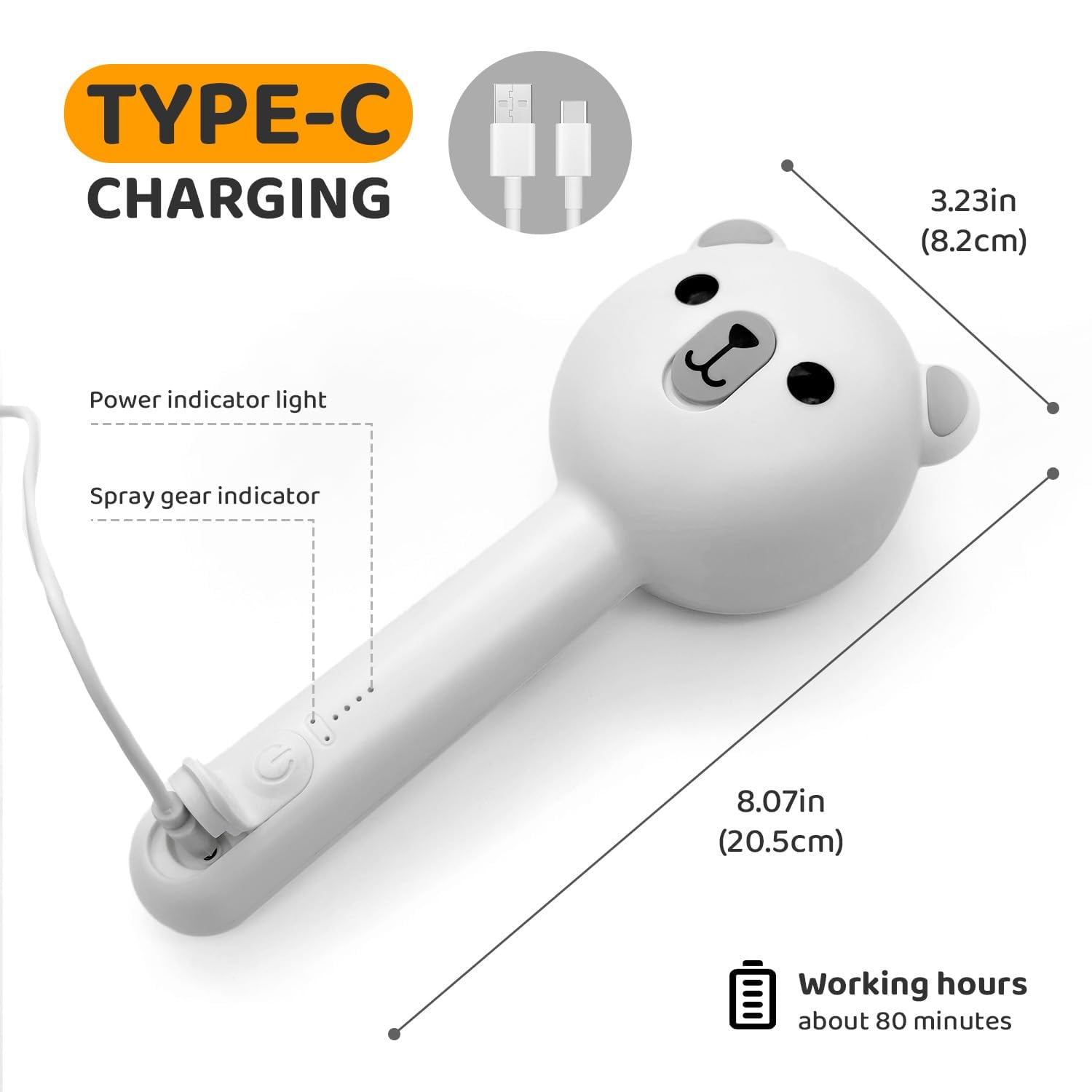 Cat Steam Brush, Self Cleaning Pet Spray Hair Removal Comb with Release Button, 3 in 1 Cat Brush for Indoor Cats for Shedding, Waterproof Pet Grooming Brushes for Long Short Haired Dogs Cats - image 8