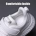 Zonkacen Boy's Girl's Lightweight Fashion Non Slip Solid Casual Sport Shoes for Spring Autumn Outdoor Mountaineering Walking Climbing Jogging Trekking Black Big Kid 5.5