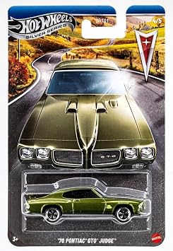 Hot Wheels Silver Series 1:64 Tekli Arabalar - 70 PONTIAC GTO JUDGE GRT01 - JKY13