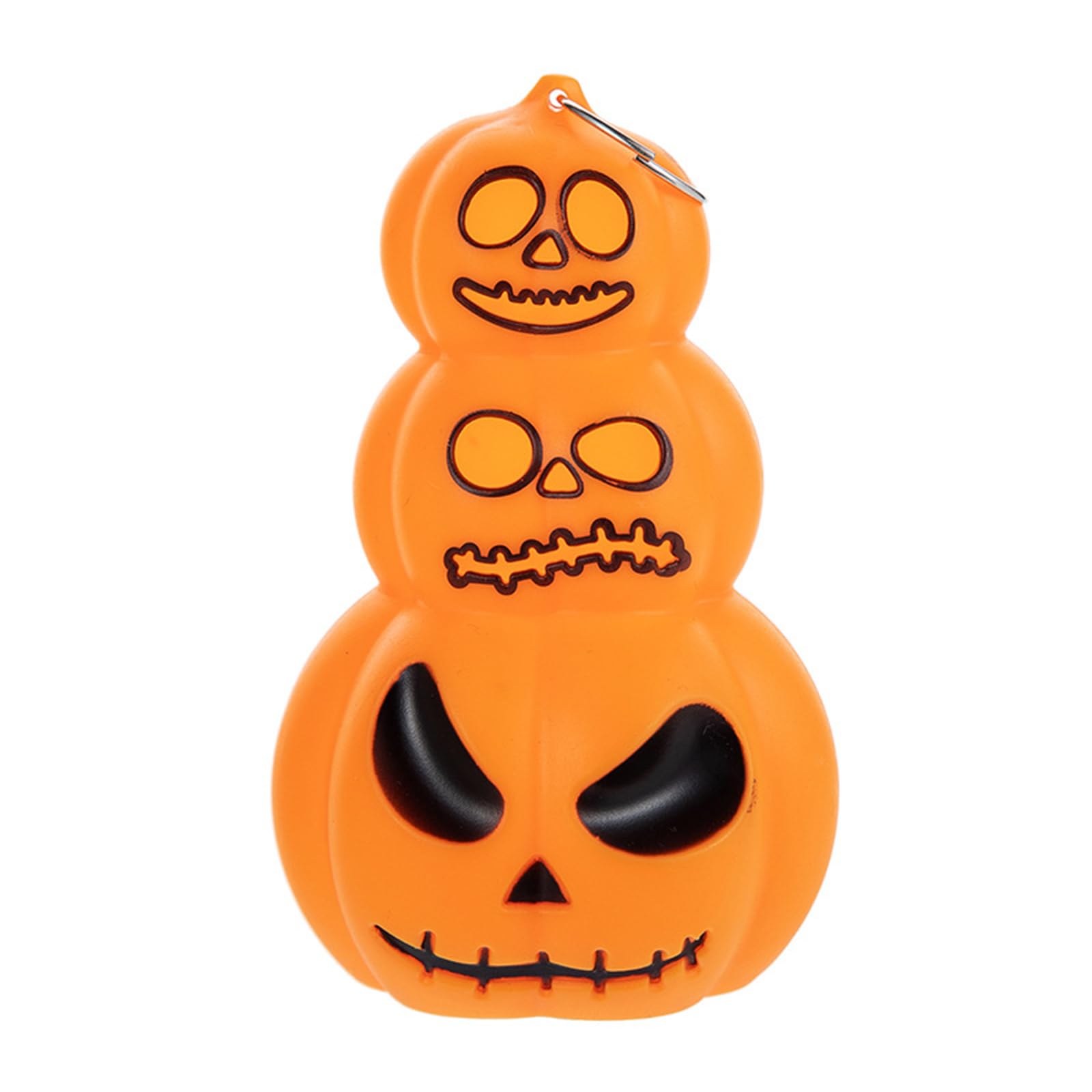 Buxuaaaa Halloween Pumpkin Lamp Figurine Stylish LED Decorative Light for Indoor and Outdoor Plastics Festives Decoration Pumpkin Decoration