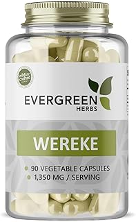 Evergreen Herbs Wereque (Wereke)- Ibervillea Sonorae, Huereque, Guareque, Wareki, Wereque and Choyalhuani - Tamper Proof Seal to Ensure Freshness (90 Capsules - 450 mg)