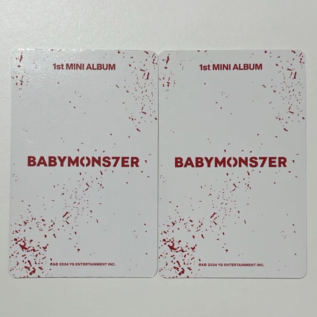 Amazon.co.jp: チキタ ベビモン トレカ 2枚 封入 BABYMONSTER チキータ