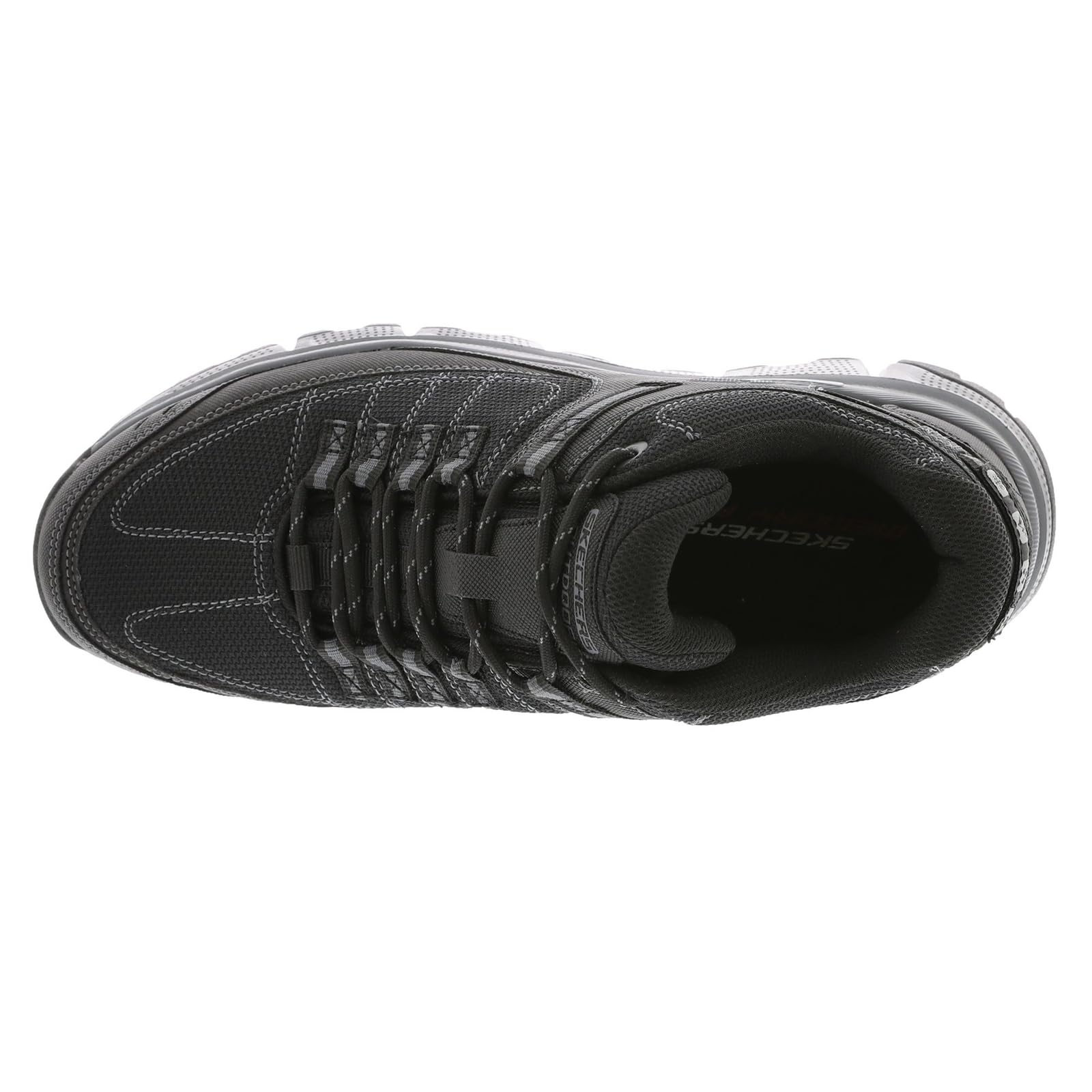 Skechers Sport Summits-at Men's Oxford, 9.5 2E US, Black-Charcoal