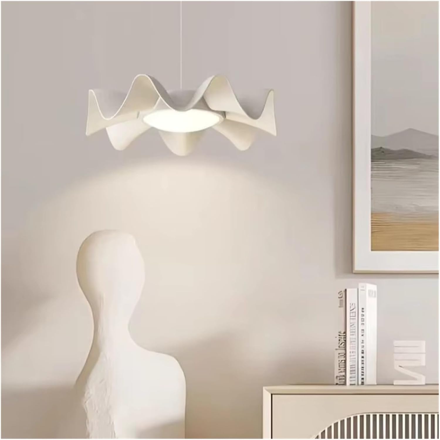 Nordic Designer Creative LED Chandelier Hotel Art Decoration Lighting Restaurant Living Room Bedroom Kitchen Retro Pendant Lamp,Indoor Illumination