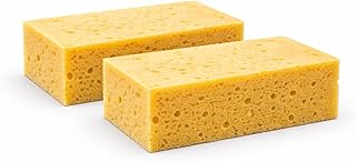 Bayli 6 Stück Fliesenschwamm 200x130x66 mm – Universalschwamm Reinigungsschwamm saugstark – Autoschwamm für Haushalt & Fahrzeugpflege