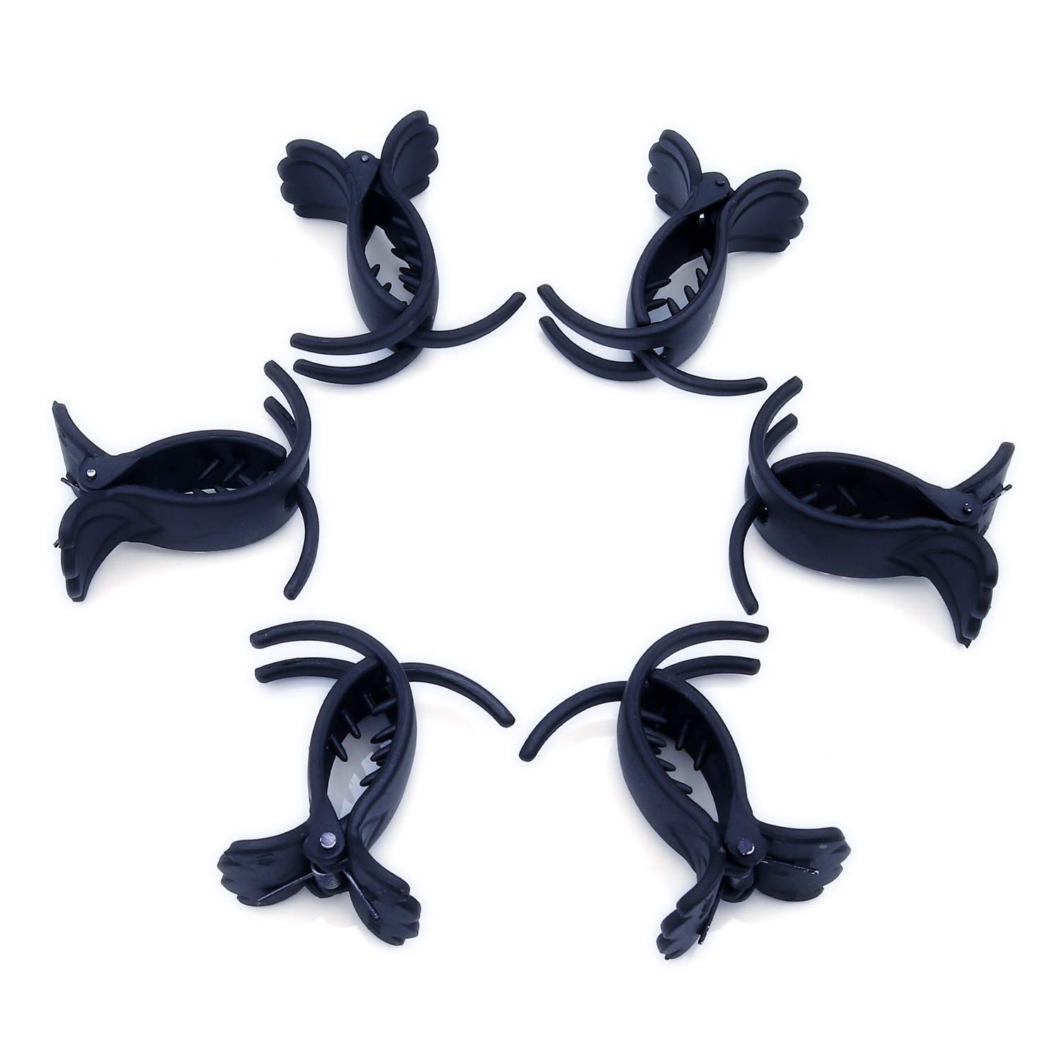 Sukkhi Modern Butterfly Hair Clip Mat Hair Accessories for Women and Girl (Pack of 6) (Size: M) (Skr68933), Black (B08GZC14YK) Amazon Price History, Amazon Price Tracker