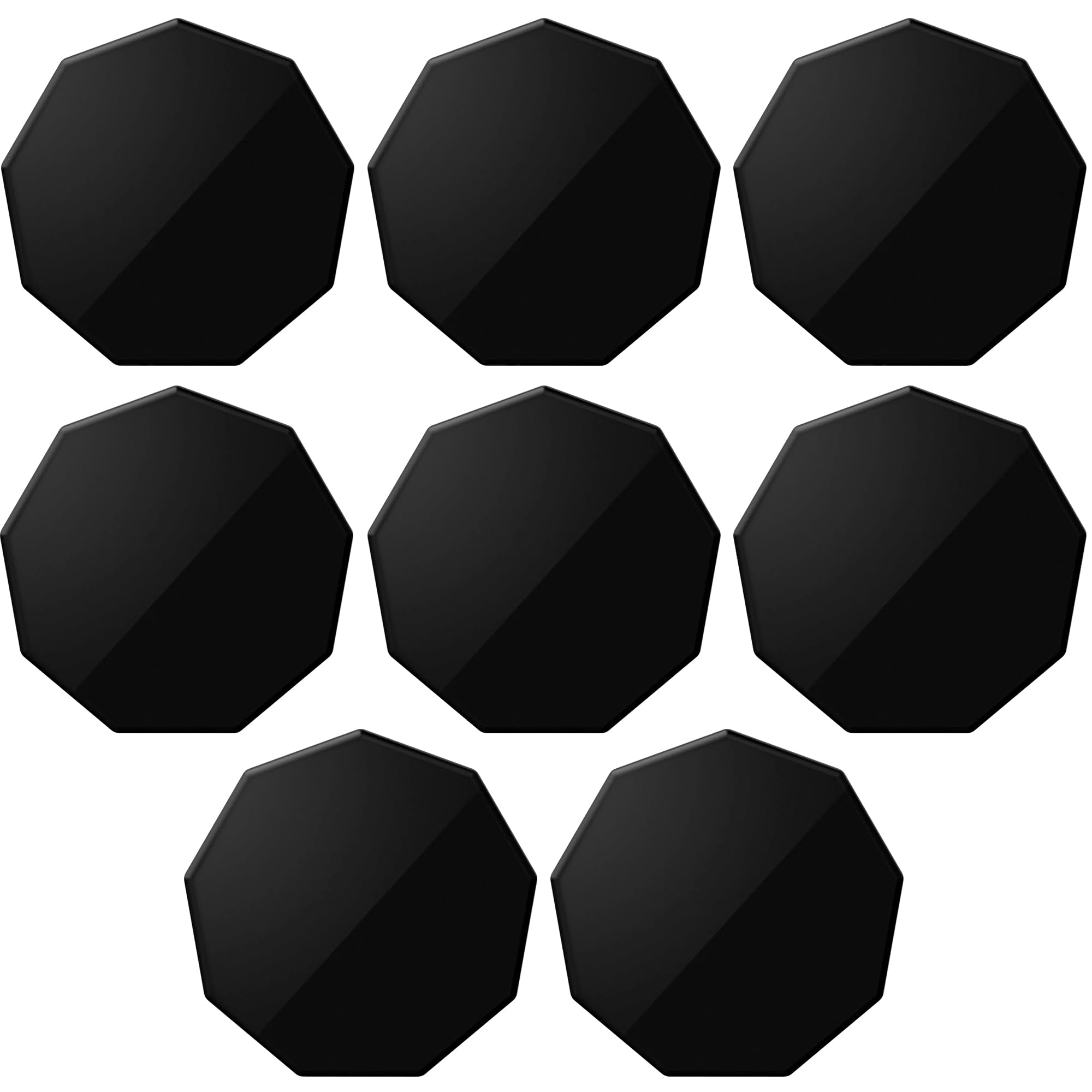 8 Pack Adhesive Magnet Replacement for Garmin Dash Cam Mount Windshield Sticky Pads for Garmin Low-Profile Magnetic Mount