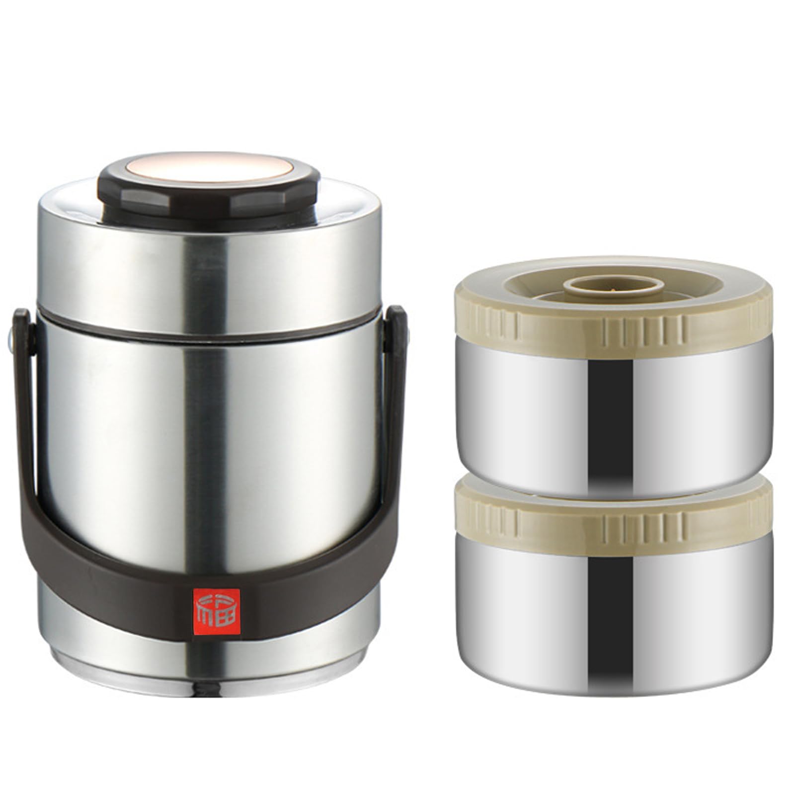 Amazon.com: Thermal For Hot Food,1.5L Bento Lunch Box,2-Tier