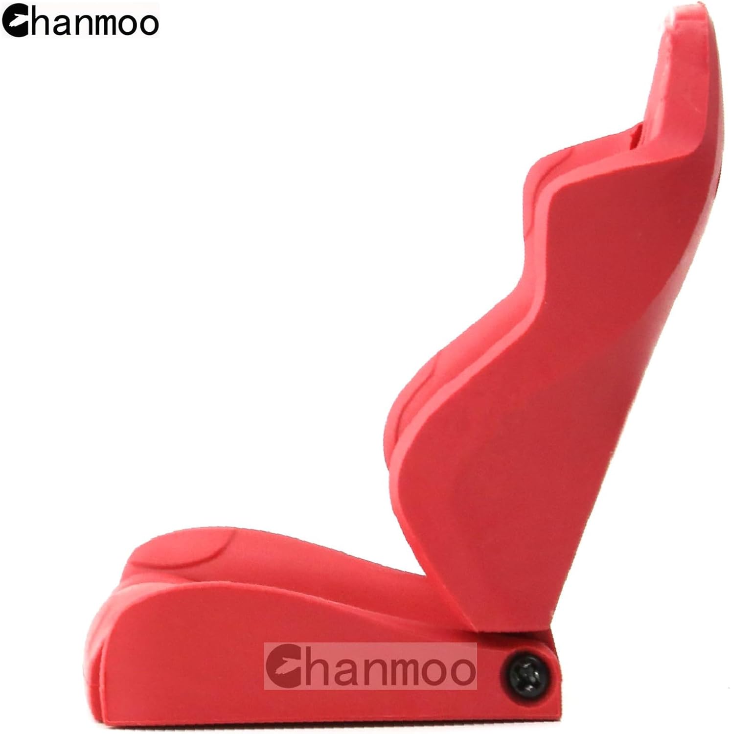 1/10 RC Crawler Car Toy Seats Simulation Plastic Chair Accessories For 1:10 Scale RC Rock Crawler Buggy Truck Car Traxxas TRX4 Axial SCX10 II 90046 RC4WD D90 TF2 Tamiya Gen8 2Pcs (Red B)