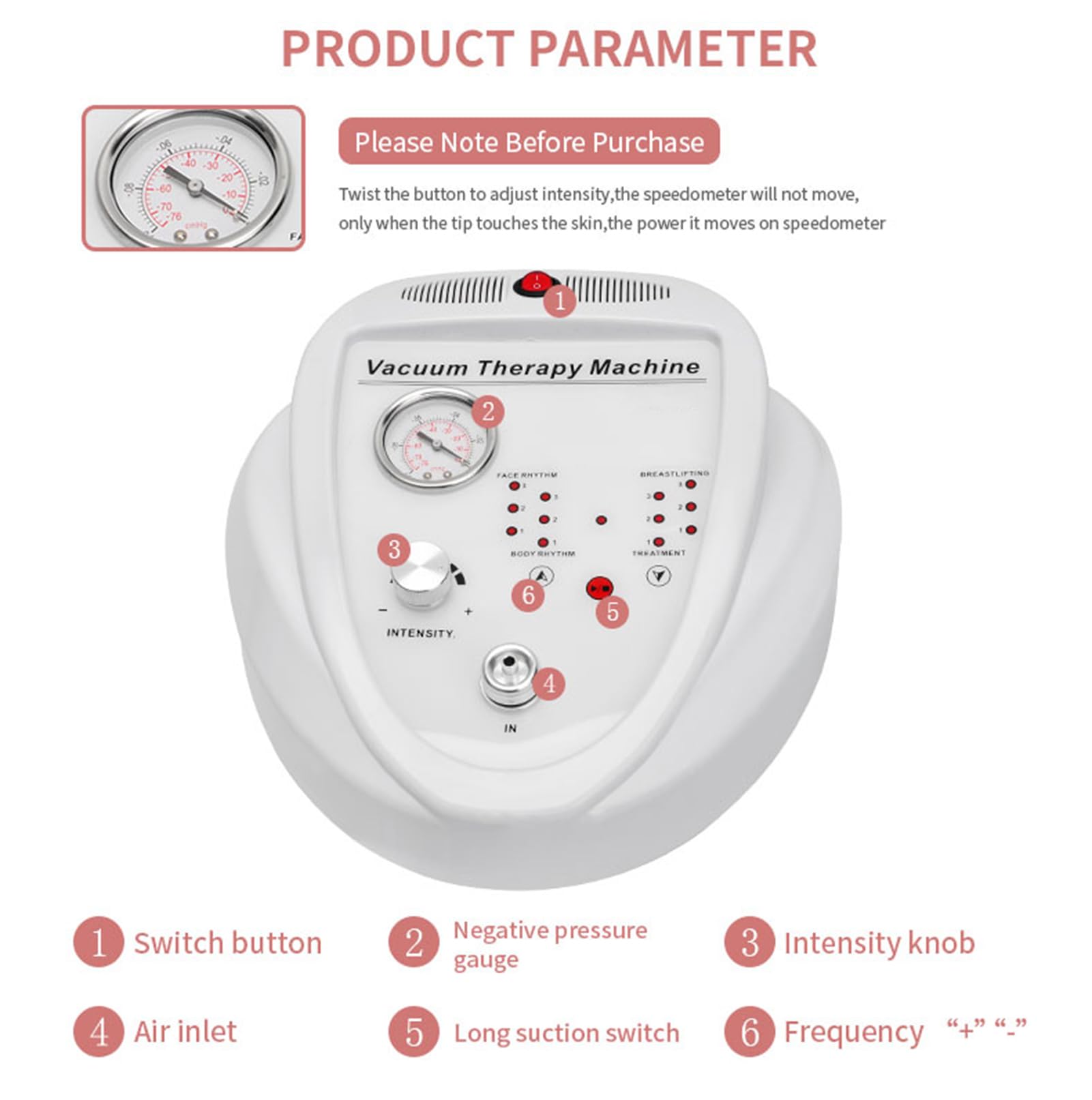 Vakuummassage -Therapiemaschine, Multifunktionales Schröpfen -Therapie -Set, 30 Tassen Und 3 Metallpumpen, Schablone Der Vakuummassagemaschine Für Die Körpermassage Und Das Heben des Hinterns