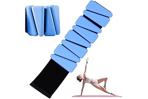 Adjustable Silicone Ankle Weights for Fitness