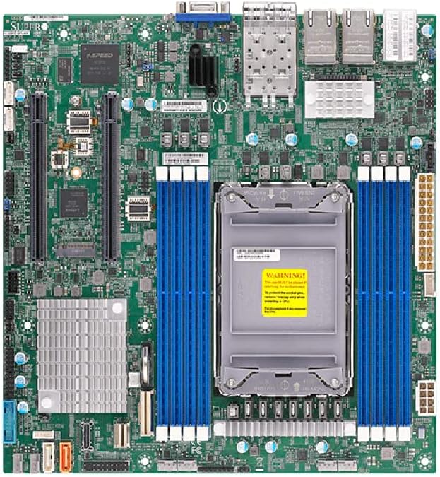 SuperMicro X12SPZ-SPLN6F Motherboard -uATX,LGA-4189 SKT-P+IntelC621A,8xDDR43200M