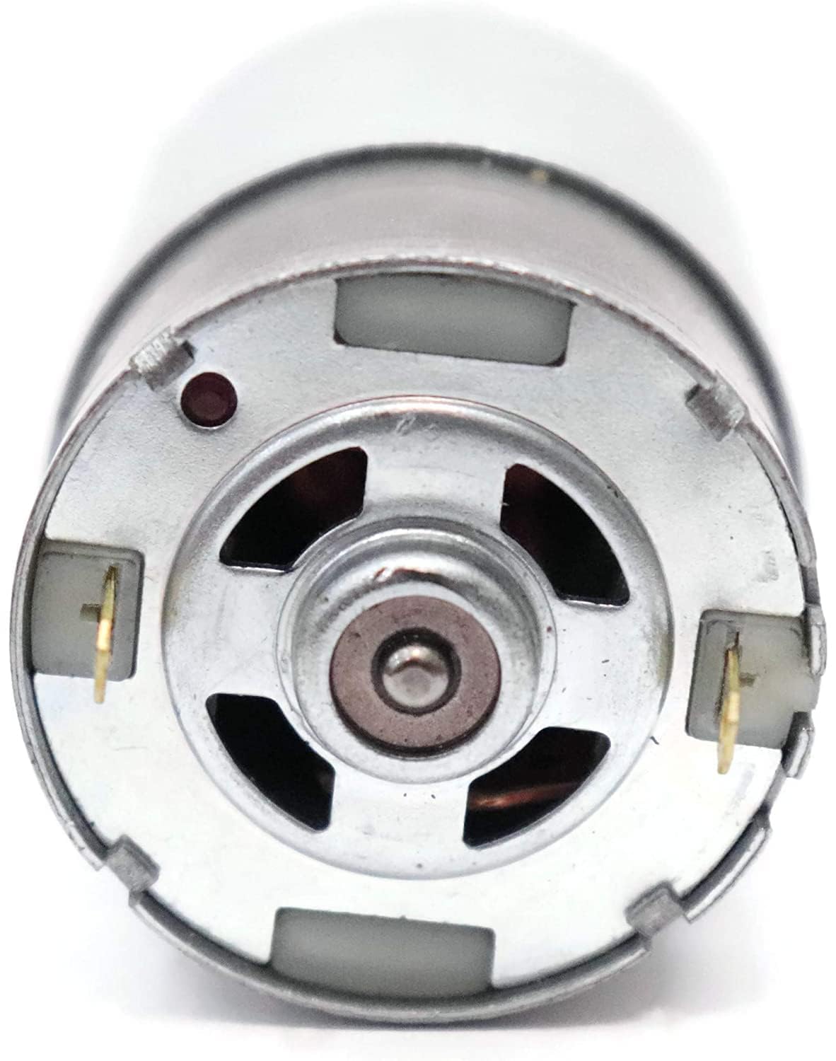 Satguru High Speed Low Noise RPM Torque 12V Brushed DC Big Strong Motor, DIY Project (Multicolor)(Alloy Steel) 2