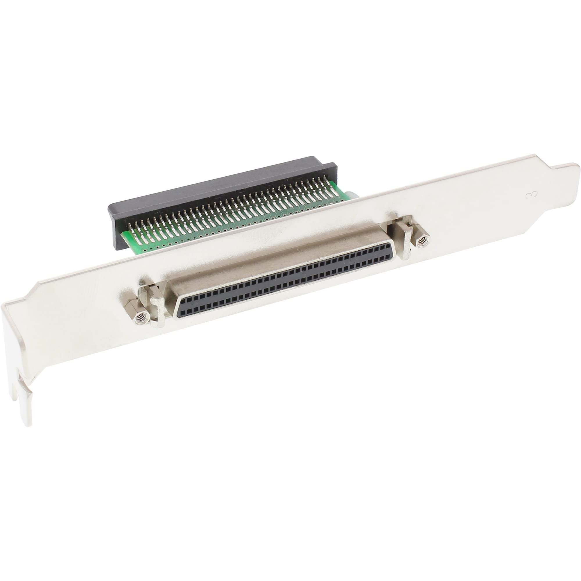 InLine 45550 SCSI III U320 slot bracket (68 PIN MINI SUB D Socket To Socket, Indoor/Outdoor)