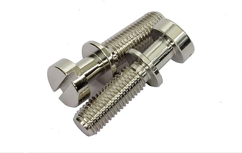 Pernos de montaje de pieza trasera de acero niquelado para guitarras Gibson