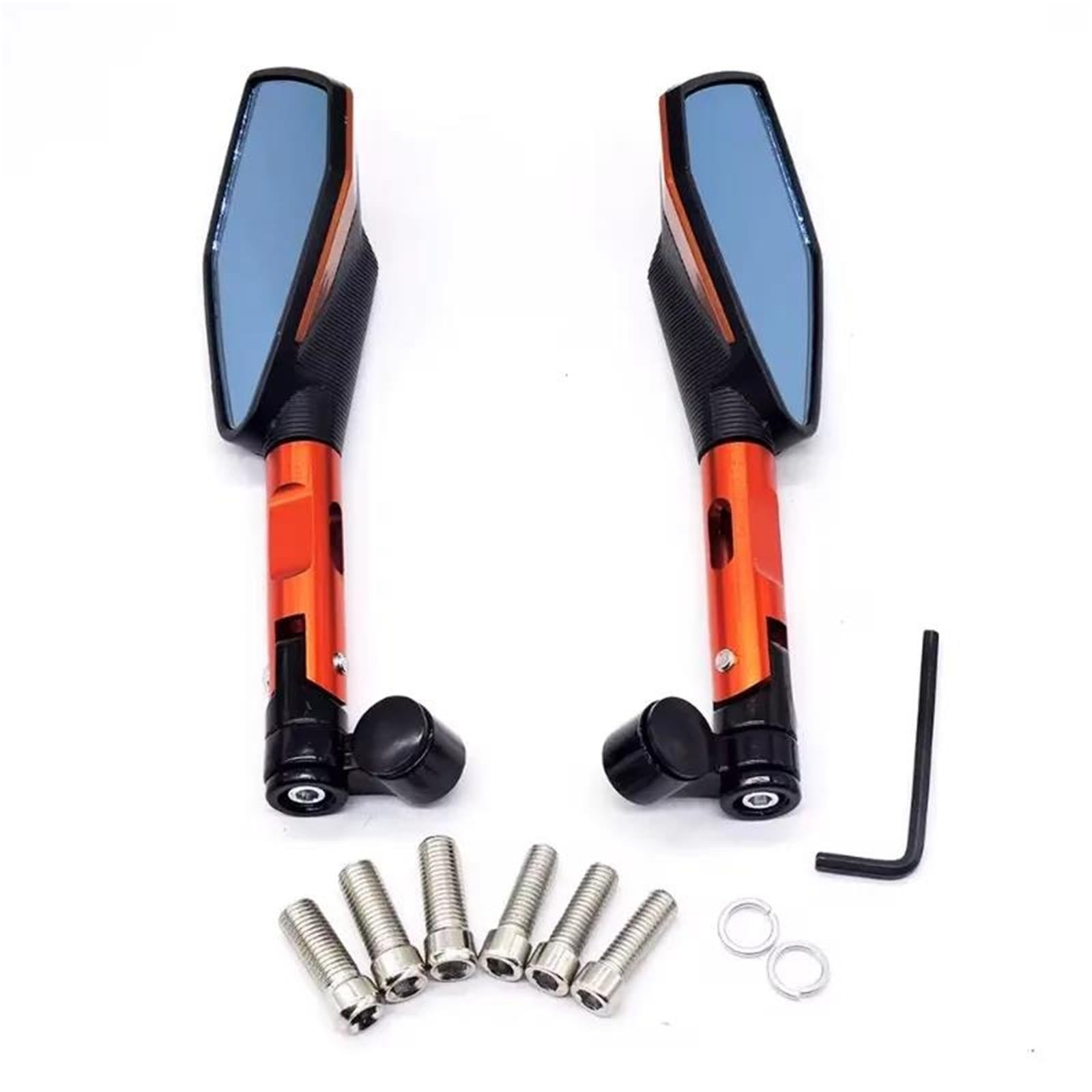 Espejo de manillar para Ducati Monster M400 M900 ideal para rutas de fin de semana